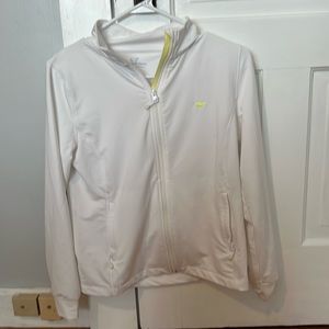 Vineyard vines white zip jacket
